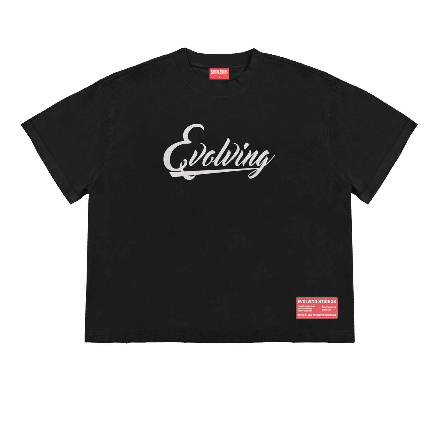 ES "Black Essential Tee"